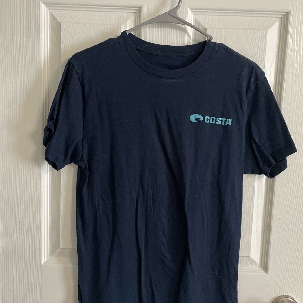 Costa Men's Navy T-Shirt